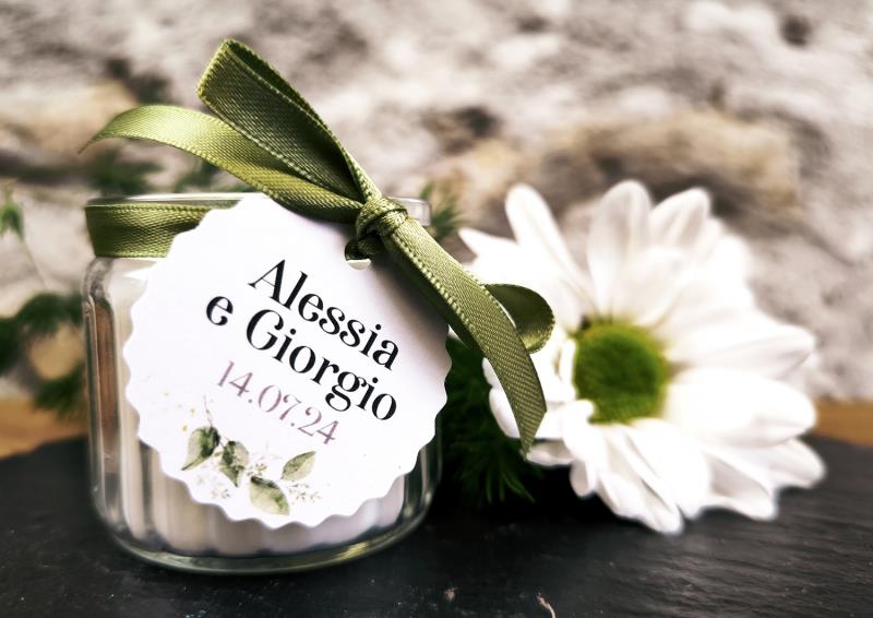 Tag Scallop - Accessori per matrimonio